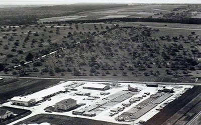 Luftaufnahme Verwaltung Nürtingen 1954 Umzug in das Industriegelände 1954