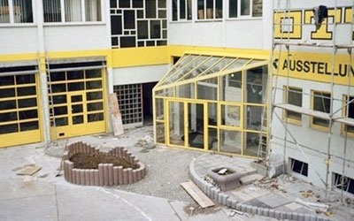 Umbau Baustoff-& Fliesenausstellung Neubau einer Fliesen- und Baustoffausstellung 1984