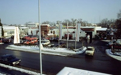 hagebaumarkt Nürtingen 1994 Erweiterung des hagebaumarktes 1994