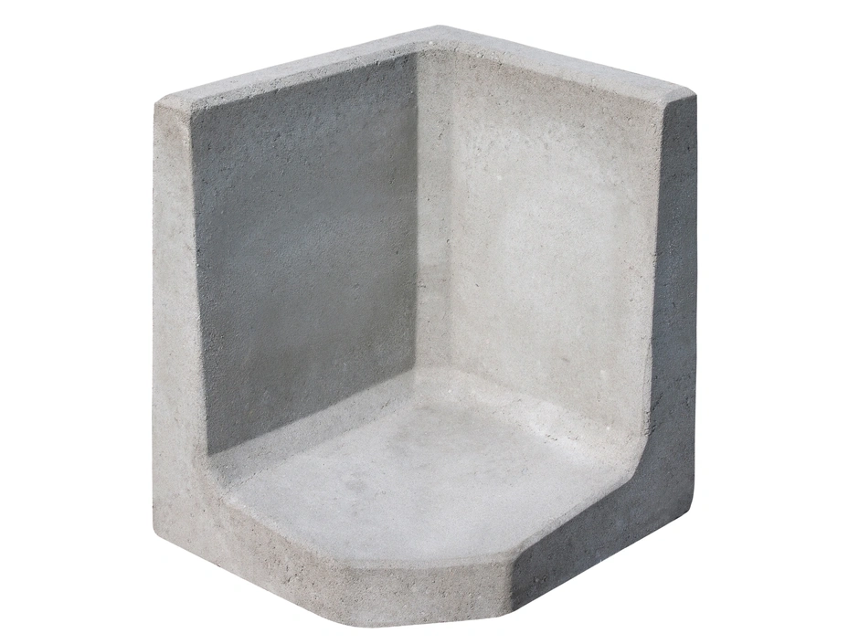 DIEPHAUS L-Stein-Ecke grau 40x40x80 cm | hagebau Gebr. Ott
