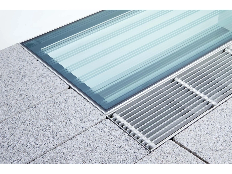 ACO Glasabdeckung m. Lüftun. u. Aufstockel. 150x29 | hagebau Gebr. Ott