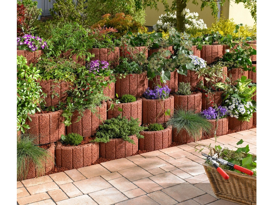 KANN Dorill Pflanzstein groß braun Ø48x25 cm | hagebau Gebr. Ott