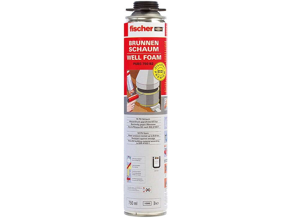 fischer 53081 Premium 2k-Schnellschaum PU 400-1 Stück-Art-Nr, Grün fischer 53081 Premium 2k-Schnellschaum PU 400-1 Stück-Art-Nr, Grün