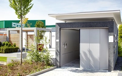 Ausstellungsgarage im Schaugarten Nürtingen Ott Garage Ausstellung 2021
