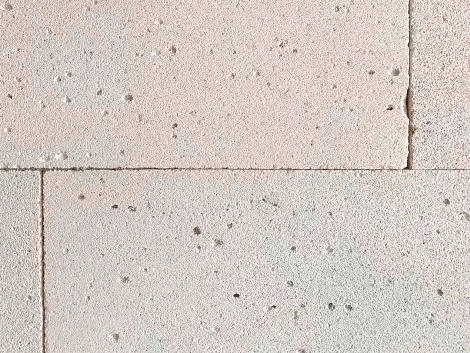 Porenbetonwand Nahaufnahme Mauerwerk_Porenbeton