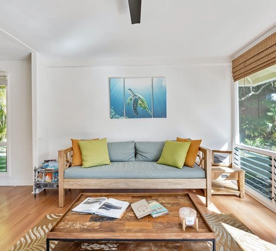 modernes Wohnzimmer Raumklima_Baustoffe