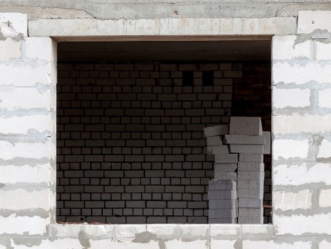 Aussparung an Porenbeton Mauerwerk VorteilYtong1